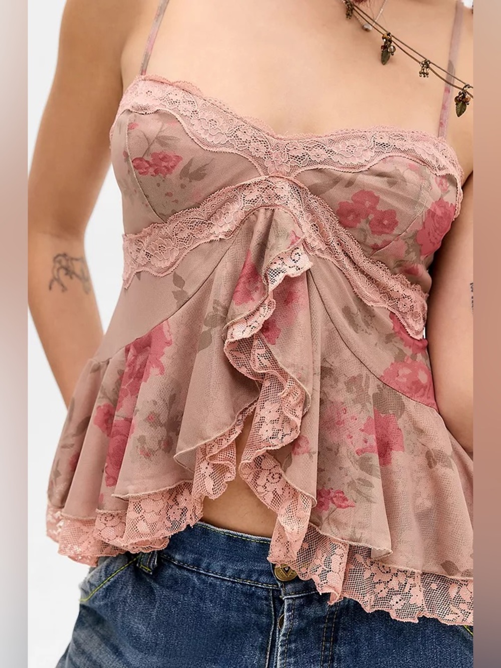 UO Kimchi Blue Ella Cami Top